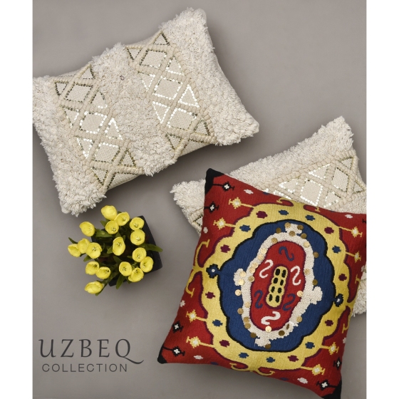 Buy Embroidered Cushion Covers